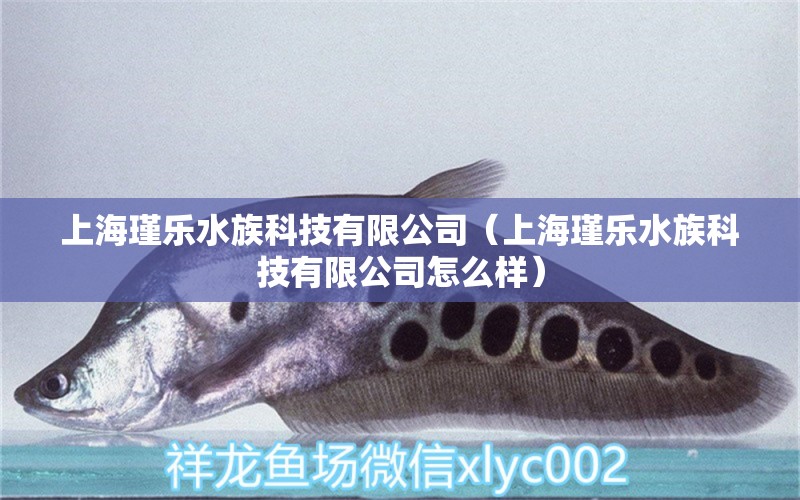 上海瑾乐水族科技有限公司（上海瑾乐水族科技有限公司怎么样） 全国水族馆企业名录