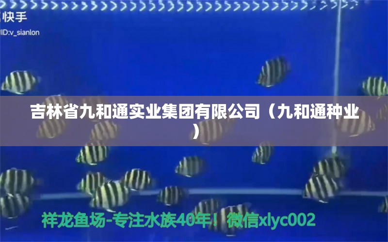 吉林省九和通实业集团有限公司（九和通种业） 全国水族馆企业名录