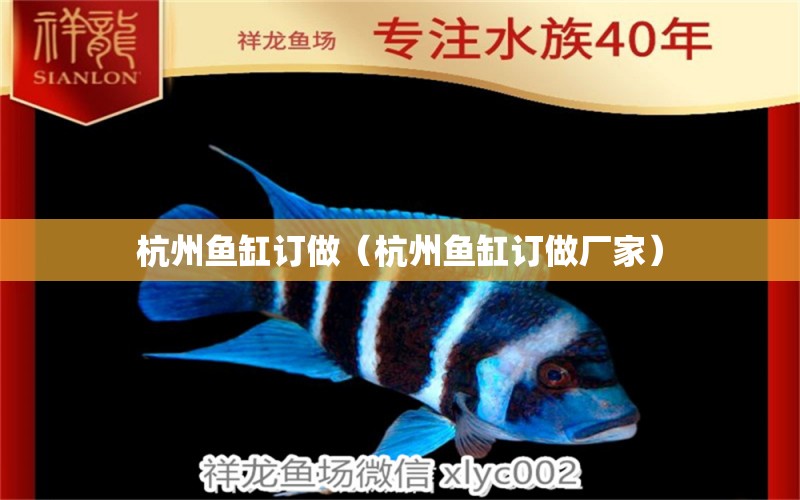 杭州鱼缸订做（杭州鱼缸订做厂家） 广州龙鱼批发市场