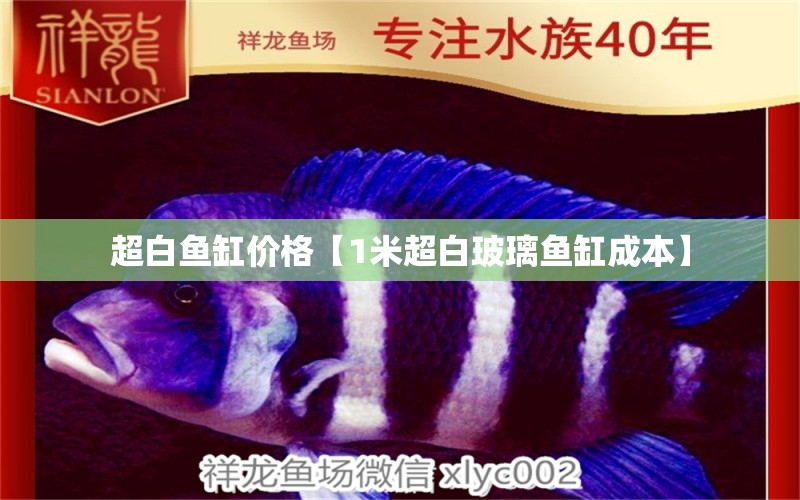 超白鱼缸价格【1米超白玻璃鱼缸成本】