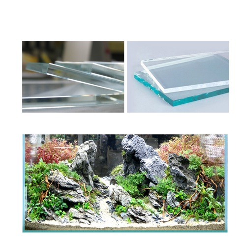 森森（SUNSUN）超白桌面小鱼缸生态玻璃缸水草缸客厅造景金鱼缸长方形HWK:420P裸缸（420230260mm） 水草 第3张