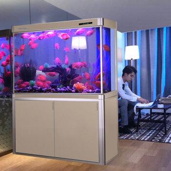 森森鱼缸型号及价格图片:定制森森鱼缸长800高154宽360超白玻璃2800元贵吗