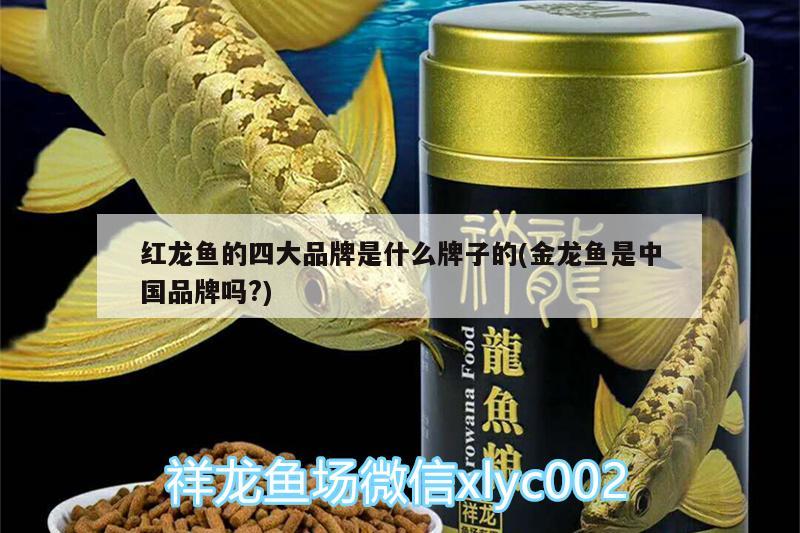 红龙鱼的四大品牌是什么牌子的(金龙鱼是中国品牌吗?)