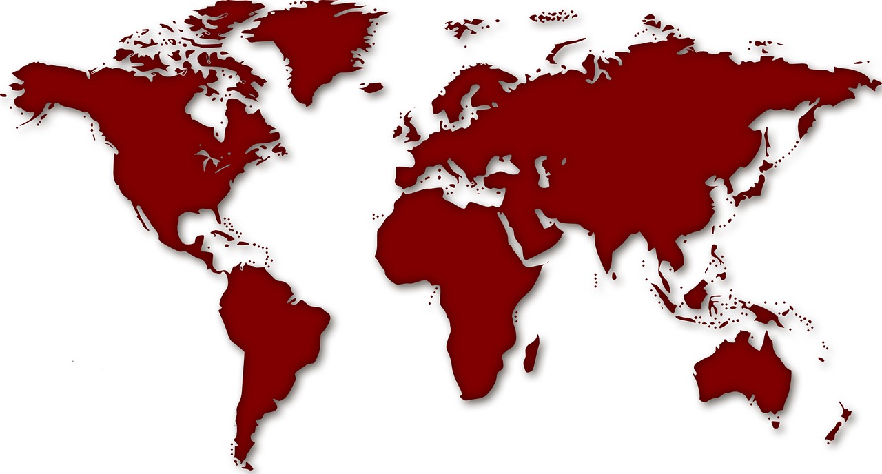 世界渔场地图分布图(世界四大渔场地理位置)