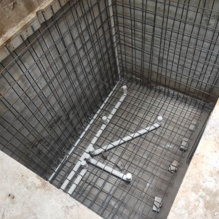 深圳地下室单面玻璃鱼池开建 观赏鱼论坛 第8张