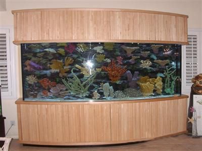 超大型鱼缸效果图：徐州超大型鱼缸设计
