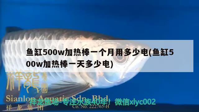 鱼缸500w加热棒一个月用多少电(鱼缸500w加热棒一天多少电)