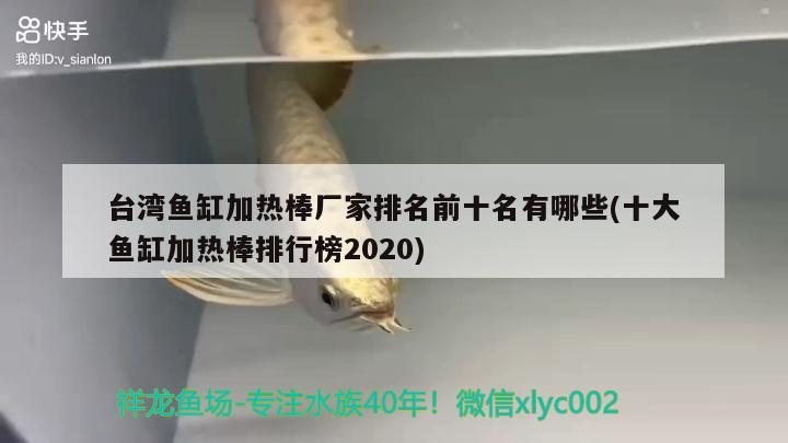 台湾鱼缸加热棒厂家排名前十名有哪些(十大鱼缸加热棒排行榜2020)